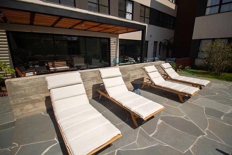 Flat - Shopping Iguatemi, Hospital Unimed, Fatesa, Zona Sul