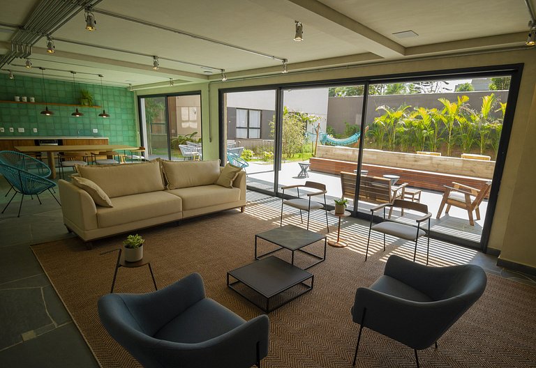 Flat - Shopping Iguatemi, Hospital Unimed, Fatesa, Zona Sul