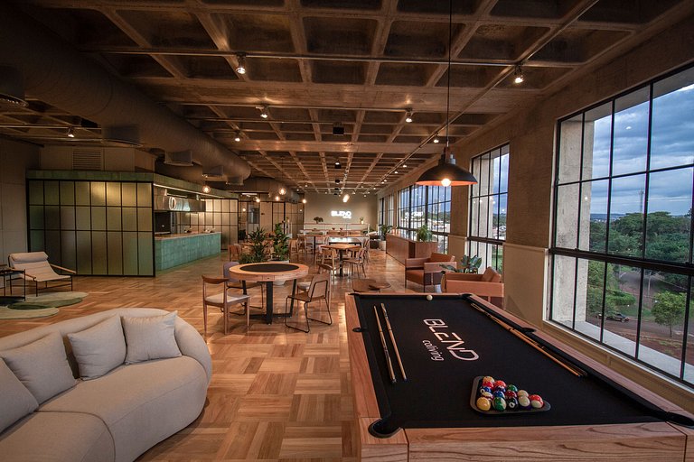 Flat - Shopping Iguatemi, Hospital Unimed, Fatesa, Zona Sul