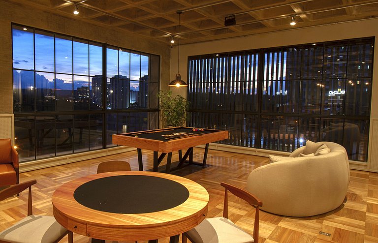 Flat - Shopping Iguatemi, Hospital Unimed, Fatesa, Zona Sul