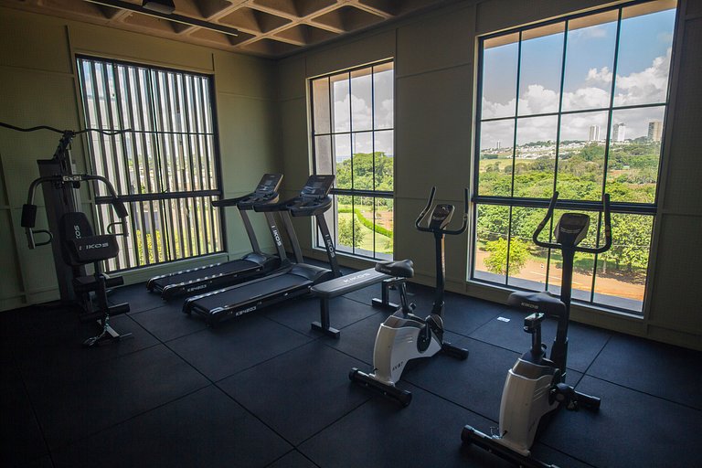 Flat Nova Aliança Sul Ribeirão Preto - Piscina, Coworking