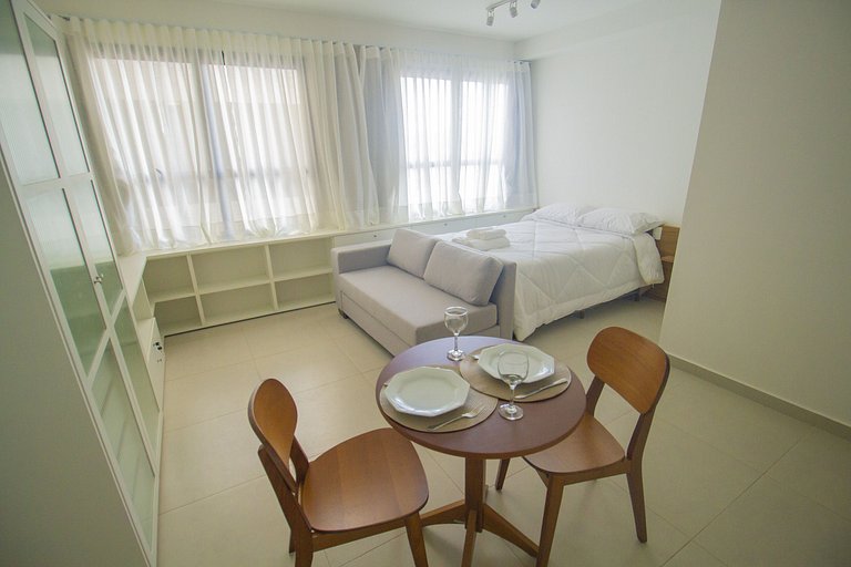 Alugue Flat perto do Ribeirão Shopping, Iguatemi e FATESA