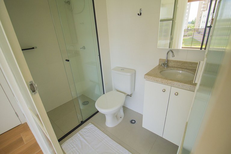 Blend Coliving One, Flat com sacada, vista, WiFi, Garagem