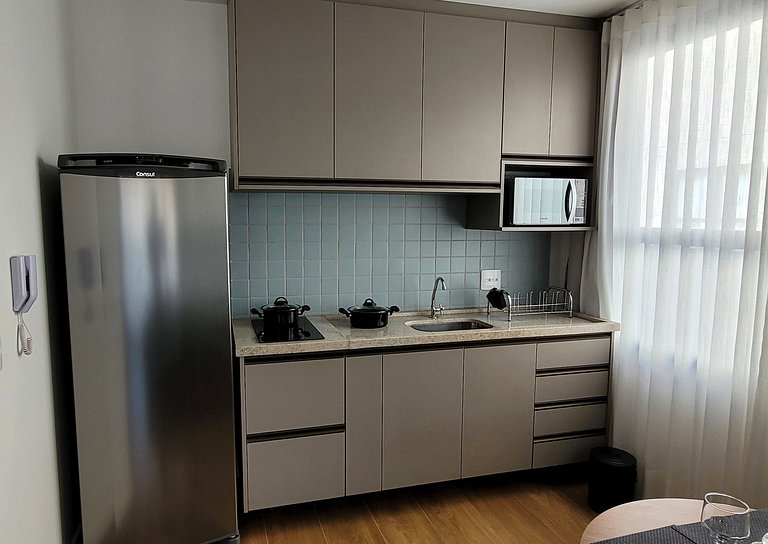Blend Coliving - Sacada com Vista, Cama Queen, Piscina, WiFi