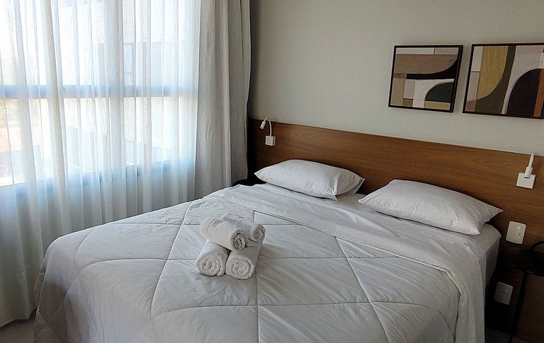 Blend Coliving One - Flat com Sacada, WiFi, Garagem - Flat