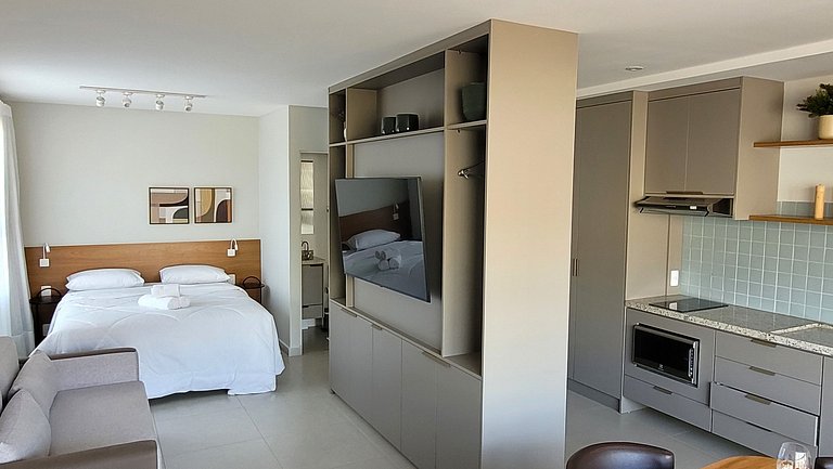 Blend Coliving One - Flat com Sacada, WiFi, Garagem - Flat