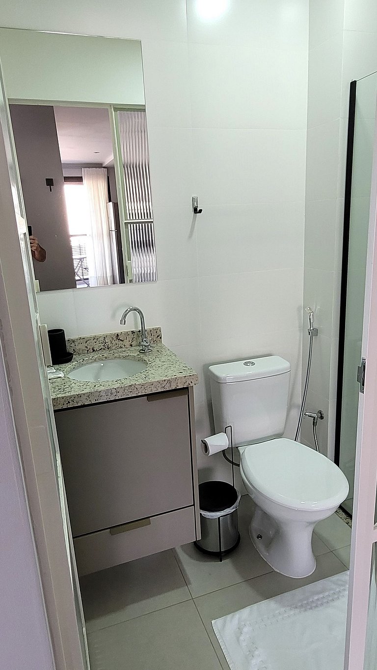 Blend Coliving One - Flat com Sacada, WiFi, Garagem - Flat