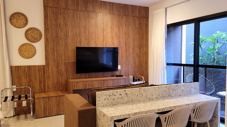 Flat perto Shopping Iguatemi, Hospital Unimed, FATESA, Unip
