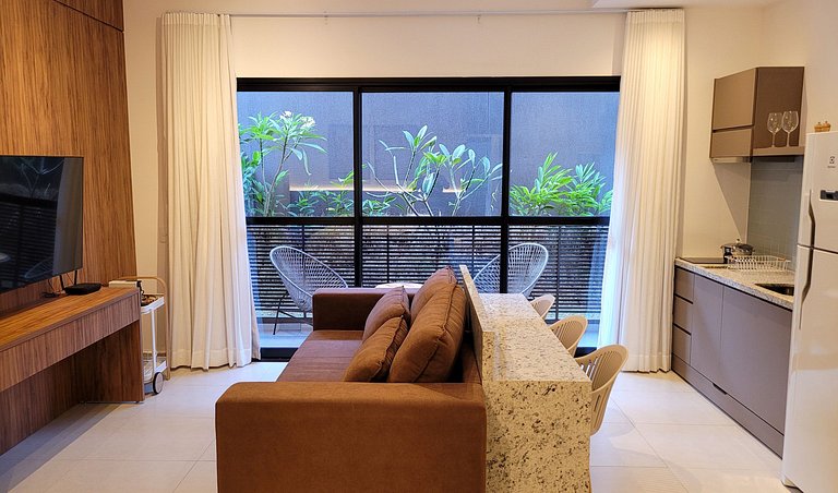 Flat perto Shopping Iguatemi, Hospital Unimed, FATESA, Unip