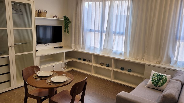 Flat - Alugar perto do Shopping, Hospital Unimed, FATESA