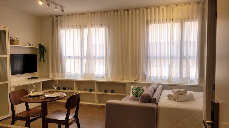 Studio - Alugar perto do Shopping, Hospital Unimed, FATESA