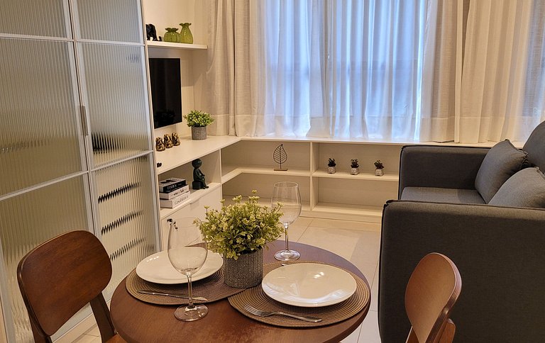 Alugar Flat Blend Coliving - Ribeirão Preto - prox Shopping