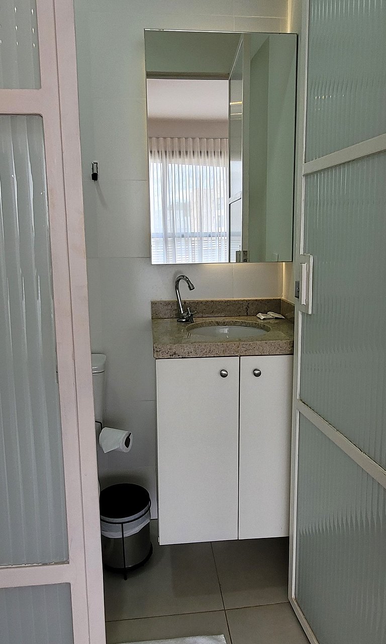 Flat Ribeirão Preto - Piscina, Academia, Coworking, FATESA