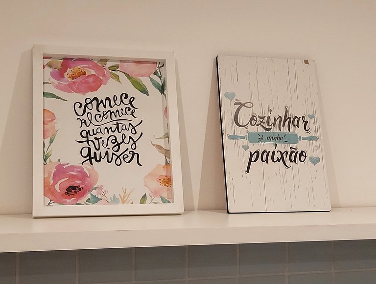 Blend Coliving One, Flat decorado, sacada com vista, Garagem