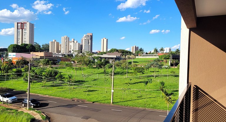 Blend Coliving One, Flat decorado, sacada com vista, Garagem