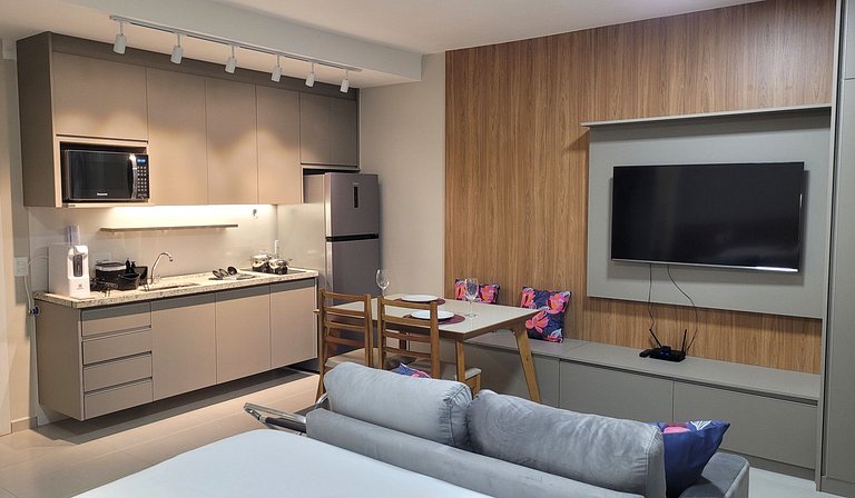 Flat - Alugar perto do Shopping, Hospital Unimed, FATESA