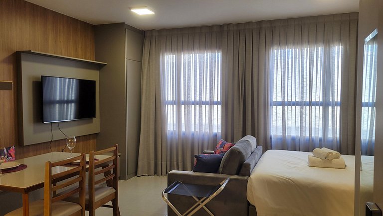 Flat - Alugar perto do Shopping, Hospital Unimed, FATESA