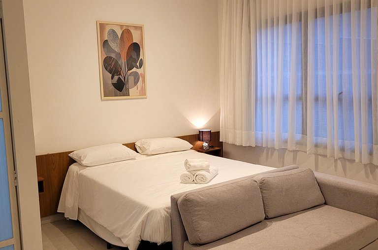 Flat - Shopping Iguatemi, Hospital Unimed, Fatesa, Zona Sul