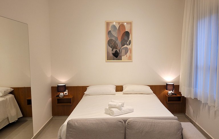 Flat - Shopping Iguatemi, Hospital Unimed, Fatesa, Zona Sul