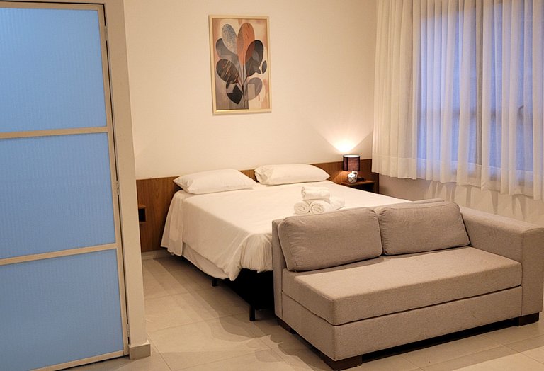 Flat - Shopping Iguatemi, Hospital Unimed, Fatesa, Zona Sul