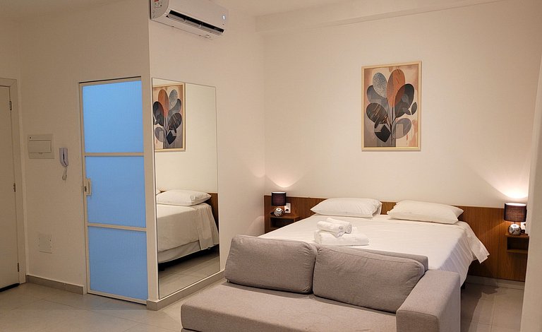 Flat - Shopping Iguatemi, Hospital Unimed, Fatesa, Zona Sul