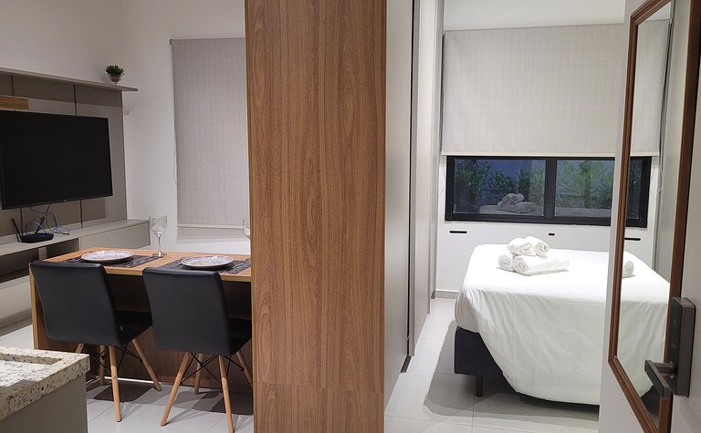 Studio - Hospedagem perto Shopping, Hosp. Unimed, FATESA