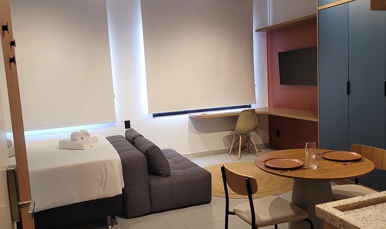 Alugar Flat perto do Shopping, Hospital Unimed, FATESA, Unip