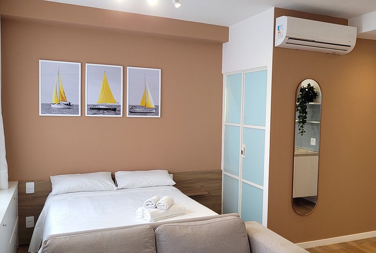 Blend Coliving - Flat prox. Fatesa, Hosp Unimed e Shoppings