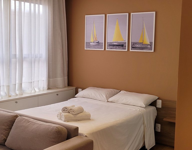 Blend Coliving - Flat prox. Fatesa, Hosp Unimed e Shoppings