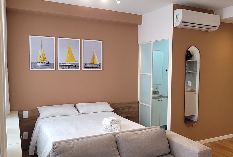 Blend Coliving - Flat prox. Fatesa, Hosp Unimed e Shoppings