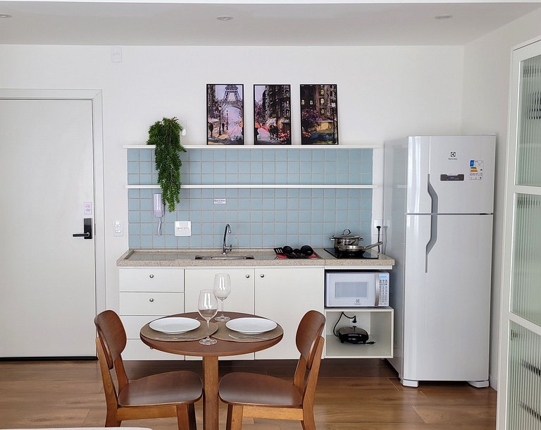 Flat Zona Sul Ribeirão Preto - Piscina, Academia, Garagem