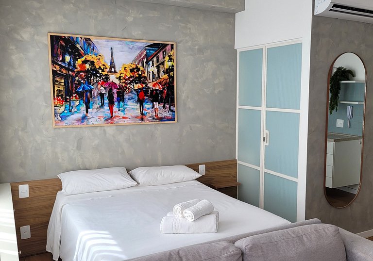 Flat Zona Sul Ribeirão Preto - Piscina, Academia, Garagem