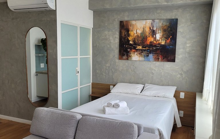 Flat - Alugar perto do Shopping, Hospital Unimed, Fatesa