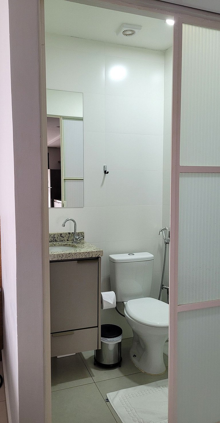 Blend Coliving One - Flat com Sacada, WiFi, Garagem - Flat