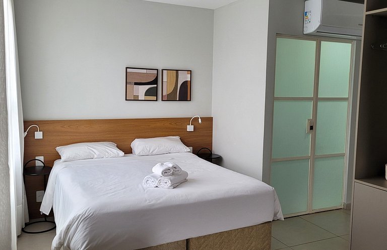 Blend Coliving One - Flat com Sacada, WiFi, Garagem - Flat