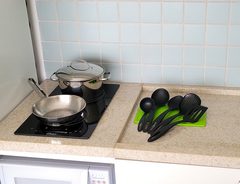 Studio 119 - Flat com Sacada, Vista, Ar Condicionado, WiFi