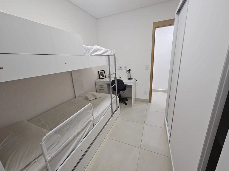 2 quartos c/ vista pra piscina | Varanda Botânico