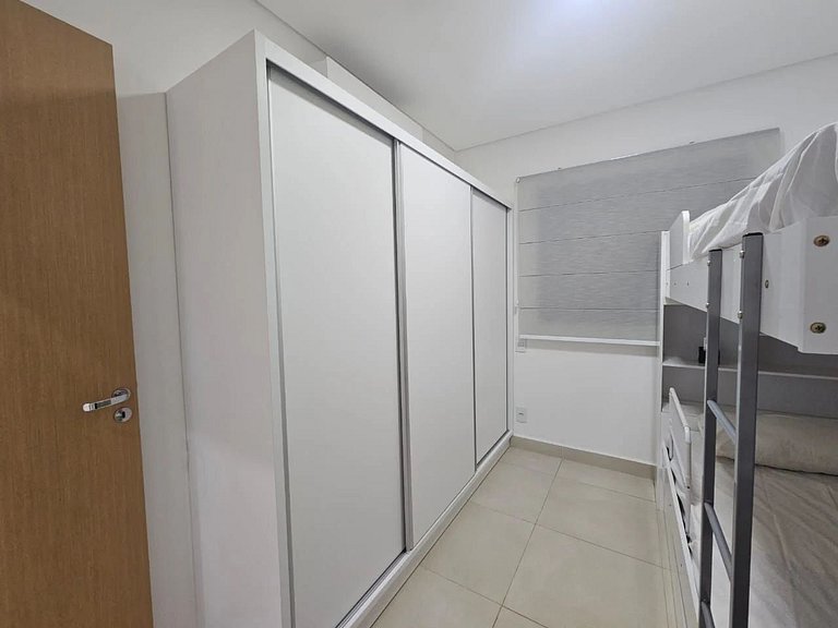 2 quartos c/ vista pra piscina | Varanda Botânico