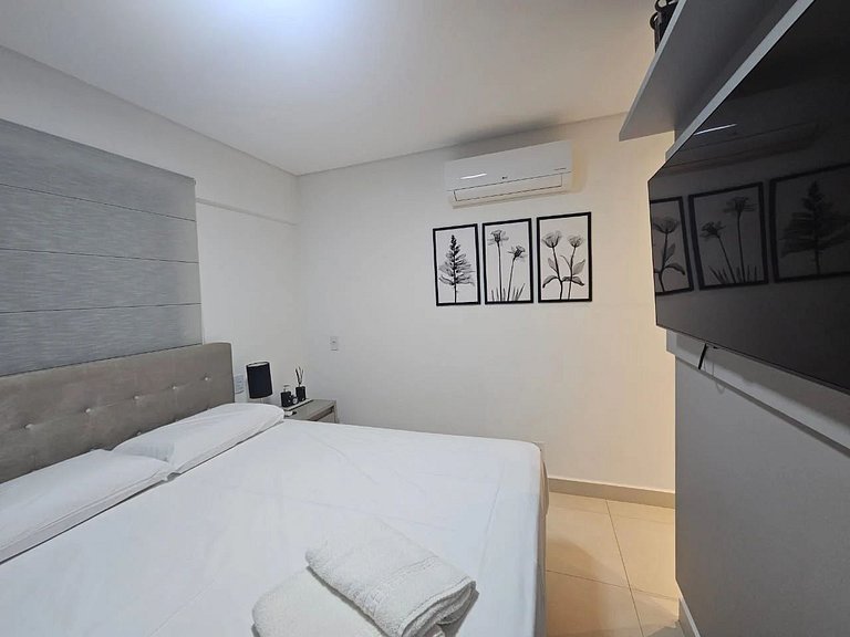2 quartos c/ vista pra piscina | Varanda Botânico