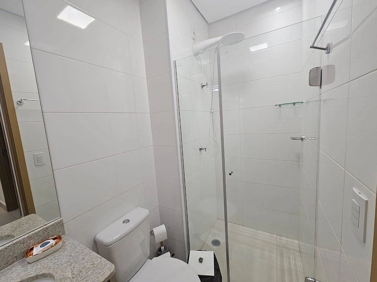 2 quartos c/ vista pra piscina | Varanda Botânico